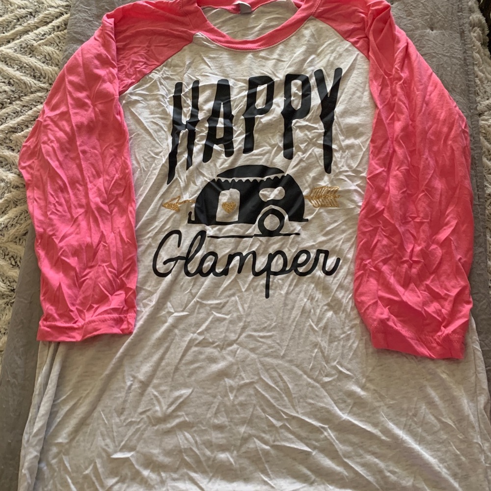 Happy glamper tee